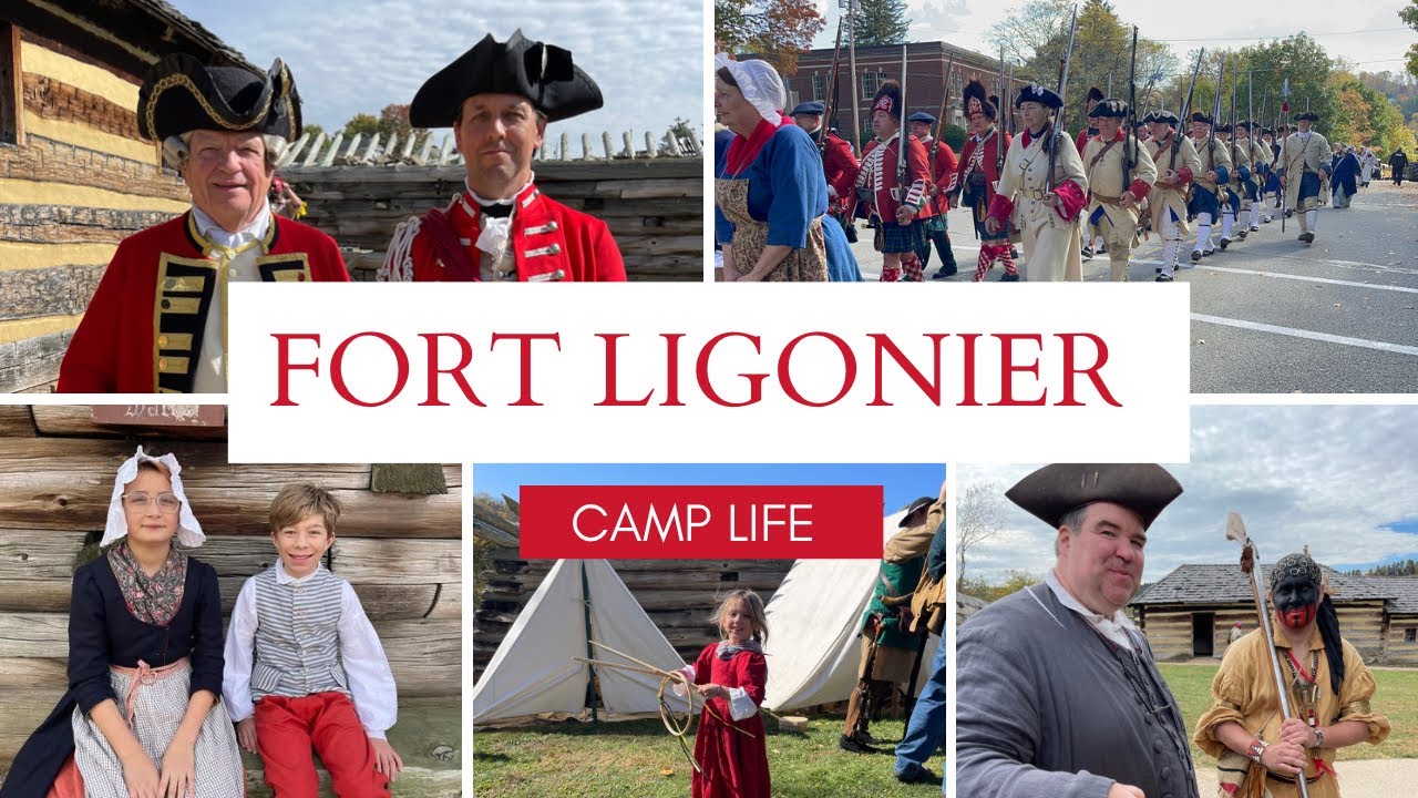 Fort Ligonier Days 2022 Camp Life and Parade YouTube