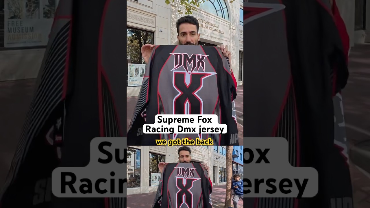 Supreme Fox Racing DMX jersey #supreme #foxracing #dmx #week9 
