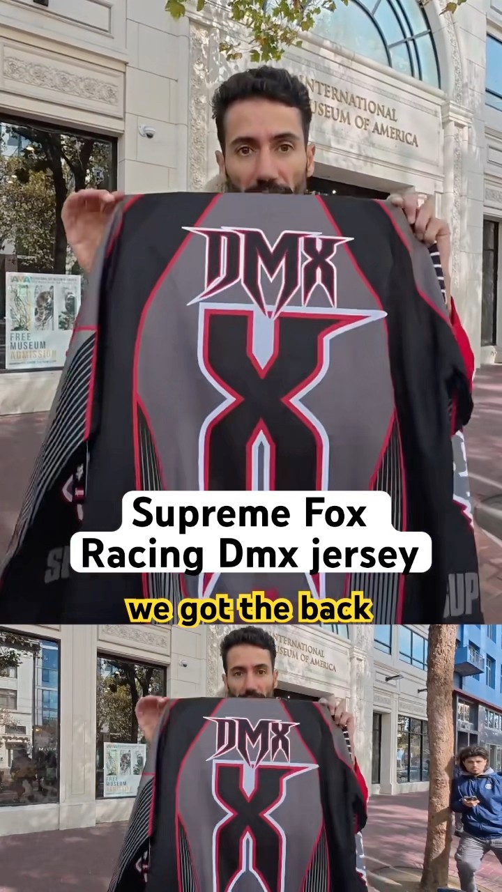 Supreme Fox Racing DMX jersey #supreme #foxracing #dmx #week9