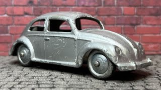 Vintage Dinky Toys 181 Volkswagen Beetle Die Cast Restoration & Carton