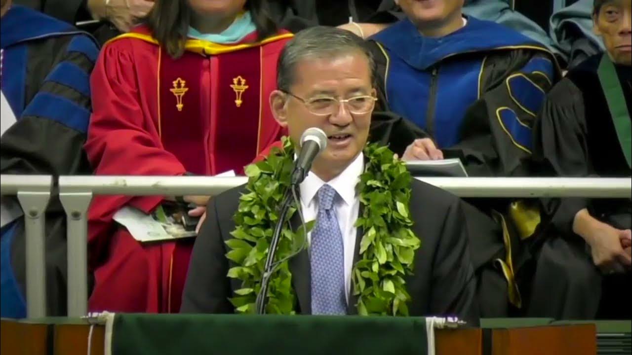 Eric K. Shinseki: UH Mānoa Spring 2018 Commencement 