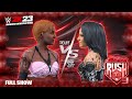 Sww superrush 3  wwe 2k23 modded caw universe mode  full show