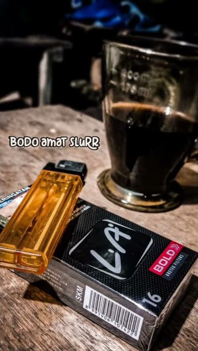 STORY WA || Rokok dan Kopi ✓