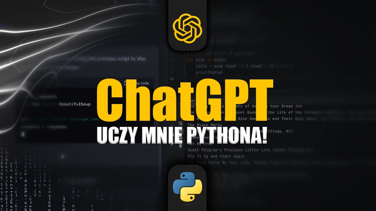 ChatGPT zrobił web scrapera w Pythonie ???? Mogę pobierać dane ze strony!