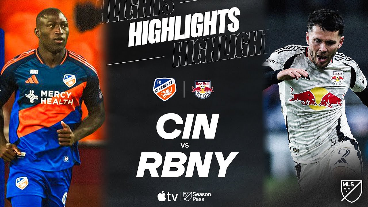 FC Cincinnati vs. New York Red Bulls | Full Match Highlights | Cincinnati Home Opener!