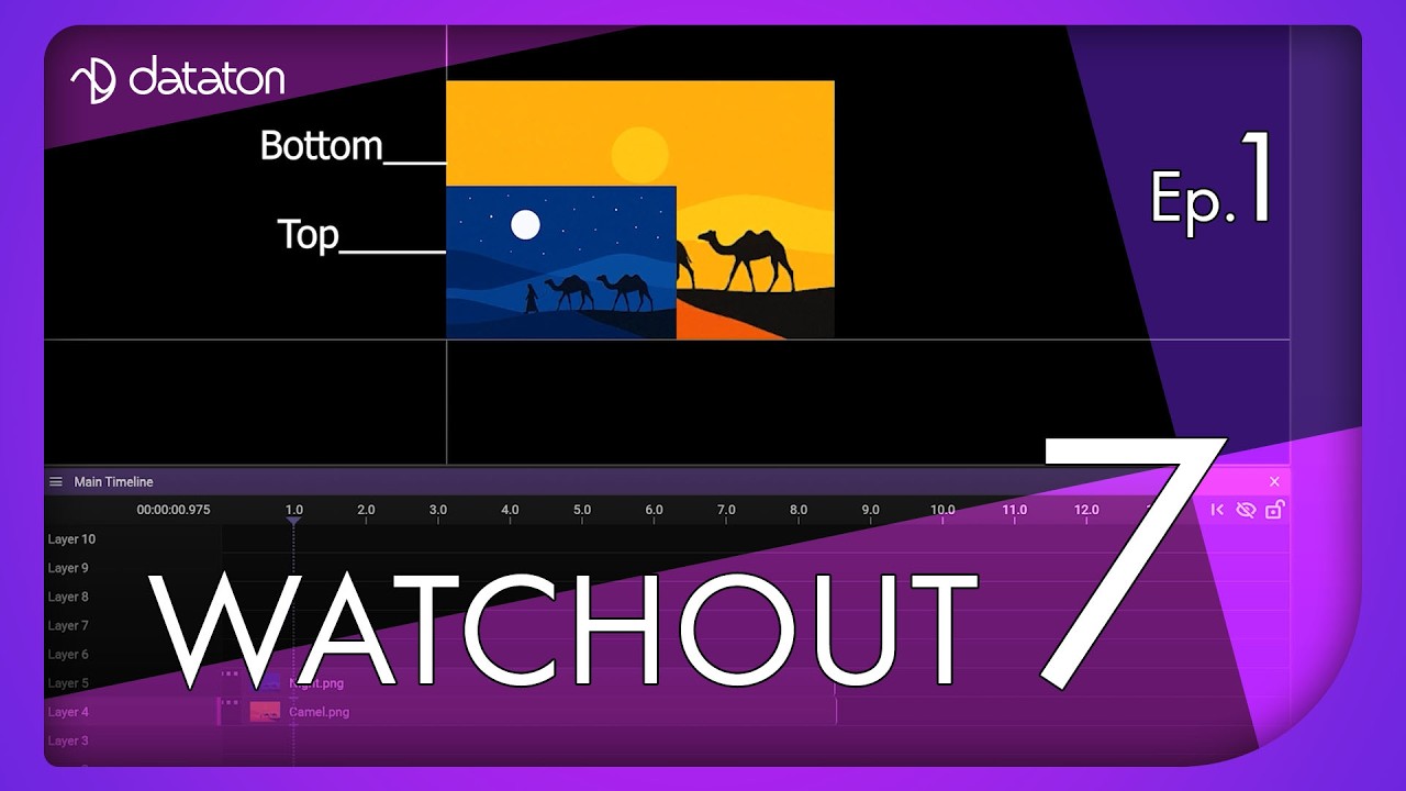 WATCHOUT 7 – Tutorials Ep.1 – Introduction to the Timeline - YouTube
