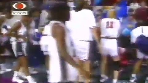 1994  Women's Basketball  SF   World   Cup   Brazil   vs   USA