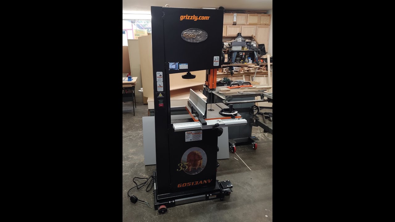 Grizzly G0513ANV 17 Bandsaw delivery May 7, 2020