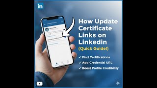 How to Update Certificate Links on LinkedIn (Quick Guide!)