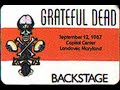 Grateful Dead 9-12-1987 Capital Centre - Landover, Md