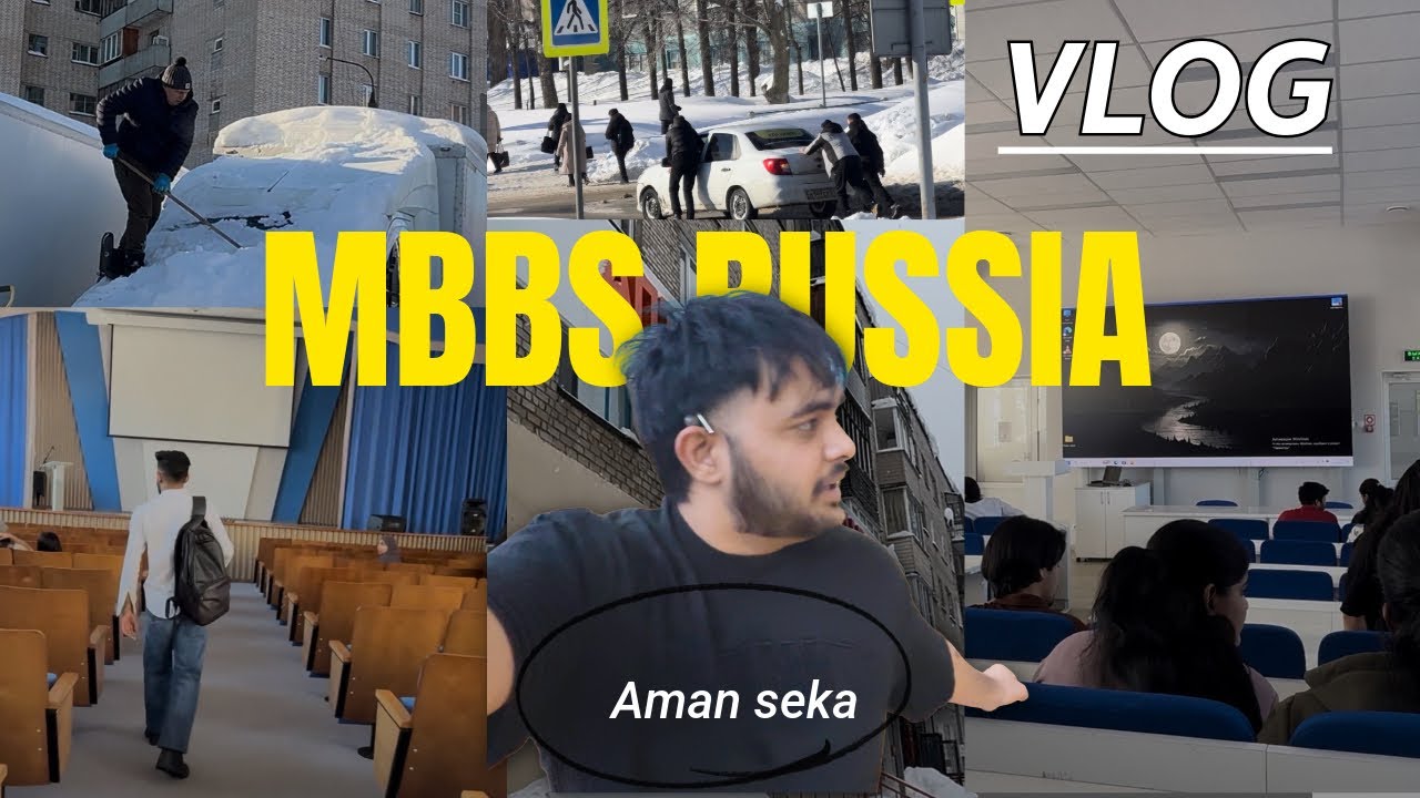 Military 🪖 🔫 lecture me dekhi short film || MBBS Russia 🇷🇺|| Itni subha ki sports class 🥶 @AmanSeka 