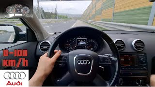 2011 Audi A3 2.0 TDI 103kw - 140ps 0-100 POV&Acceleration