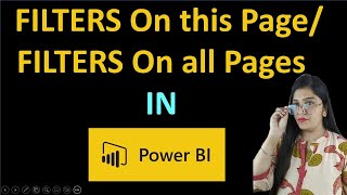 Filter On This Page in Power BI | Filter On All Pages in Power BI | Power BI Tutorial for Beginners