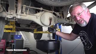 Tacoma rear differential gear oil change