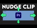 How to Nudge Clips In Adobe Premiere Pro