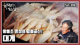 [한국인의밥상★풀버전] 동해 어부들의 곳간, 왕돌초가 내어준 울진의 겨울 밥상을 맛보러 떠난다. “동해의 바다곳간을 열다, 울진 왕돌초” (KBS 20170302 방송)