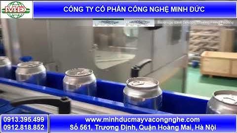 Dây chuyền chiết rót nước giải khát chính xác tự động