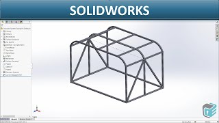 SOLIDWORKS  How to use the Structure System Command? | Example Case Study