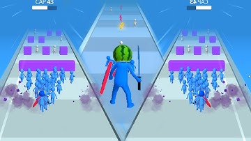 Join Clash 3D 9999 Army Fighting with Watermelon Boss Gameplay Walkthrough Part - 5 New levels