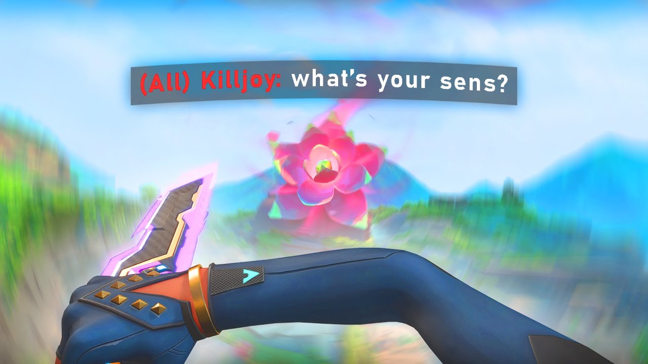 high sens mfs in valorant be like..