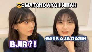 Matono Mio pengen cepet nikah?! Murayama Miu uda gabisa jaga image | Sakurazaka46 Showroom Sub Indo