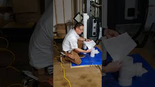 How do plumbers get their cuts perfect? It's all about the math! center-to-center measurements.