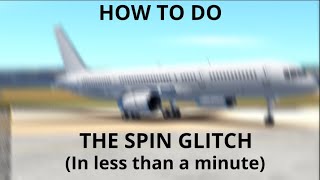 (Infinite Flight) How to make your plane spin really fast screenshot 1