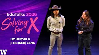 2026 EduTalks | Solving for X: "Solving for Education Silos" - Lizbet Huizar & Ji Ho (Geo) Yang