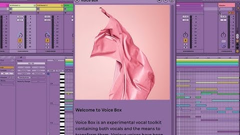 Ableton Live 11: Voice Box Pack Demo