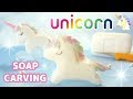 SOAP CARVING | UNICORN | How To Make | DIY | Satisfying |