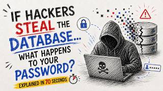 If Hackers Steal the Database…
