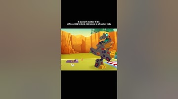 Grimlock is afraid of cats #transformersrobotsindisguise #transformersrescuebotsacademy #grimlock
