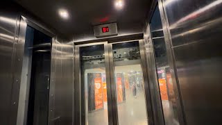 2012 SMW Elevator AB MRL Traction Elevator @ Hornstull Subway Station, Stockholm, Sweden.