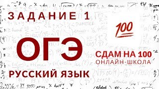 ОГЭ по русскому языку. Задание 1. Изложение. Рекомендации по  написанию.