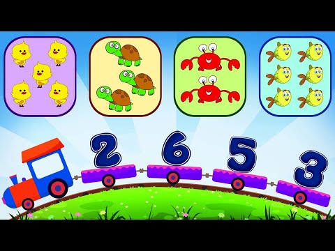 Learn How To Count With Cute Animals | Chalo Ginti Seekhe | Learn With Annie Aur Ben Ki Paathshala