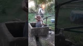 Rangzeb Uncle Is Bathing At The Well...