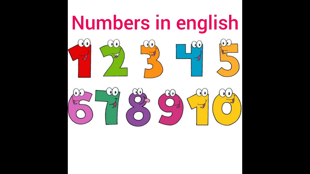 Numbers in english YouTube