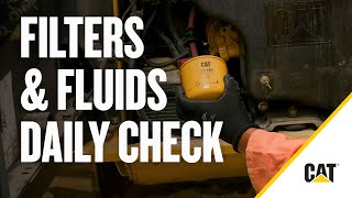 Daily Equipment Inspection: Cat® Filters & Fluids Walkaround Guide