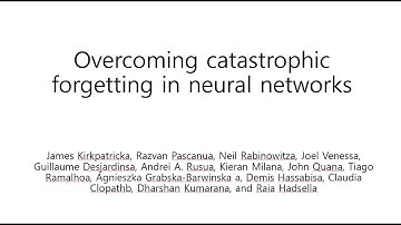 [Paper Review] Overcoming catastrophic forgetting in neural networks