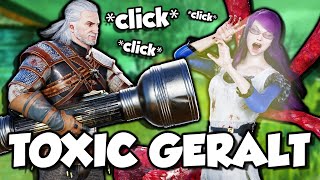 Making Killers REGRET Chasing Me As TOXIC Geralt - Dead by Daylight