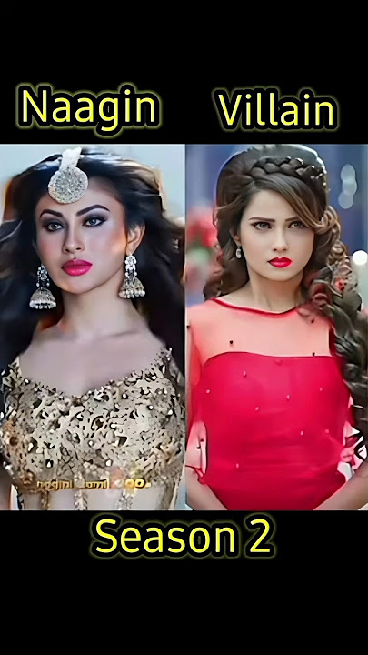 🐍naagin 7 🆚 villain all seasons 👍#mouniroy #surbhichandna #tejasswiprakash #nagin6 #shorts