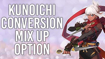 dnf duel kunoichi: conversion extra mix up option(anti fuzzy guard)
