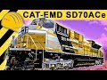 Biggest CAT Locomotive SD70ACe Inside & Walkaround | Caterpillar at MinExpo