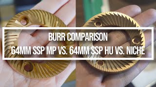 Comparison: 64mm SSP Multipurpose vs. Niche Zero vs. 64mm SSP High Uniformity