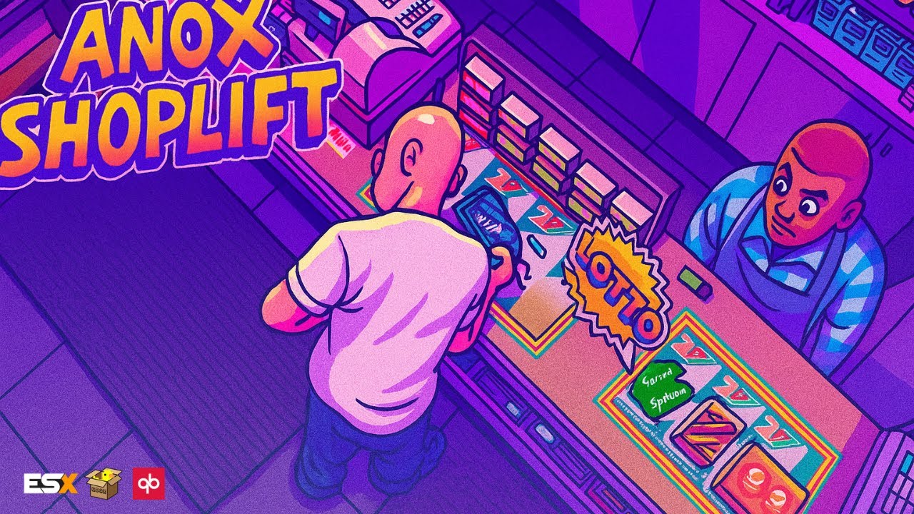 Fivem Script - Shop Lifting (Anox Studio) [FREE]