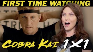 COBRA KAI 1x1 TV Show Reaction (Johnny's Back!!!)