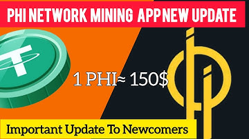 Phi Network mining app Phi Network free airdrop Phi Network mining New update 1Phi≈$150 Crypto news