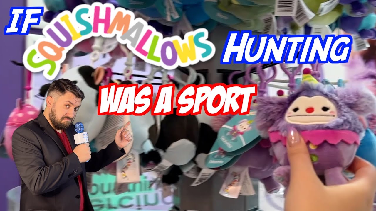 if SQUISHMALLOW HUNTING was a SPORT YouTube
