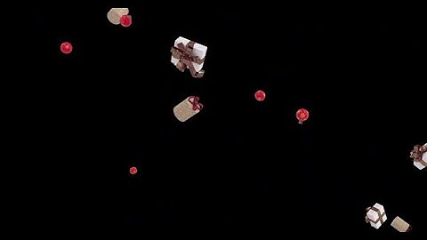 Christmas 2024 Gift Box Fall Loop | Motion Graphics template - Envato elements