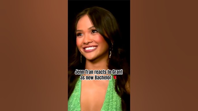 #TheBachelorette Jenn Tran REACTS to Grant Ellis being #TheBachelor! 🌹  #shorts